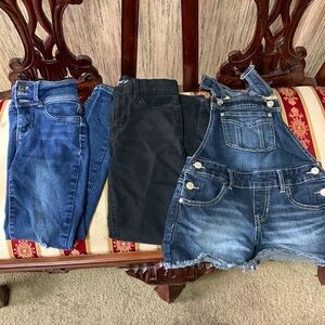 Girls denim bottoms